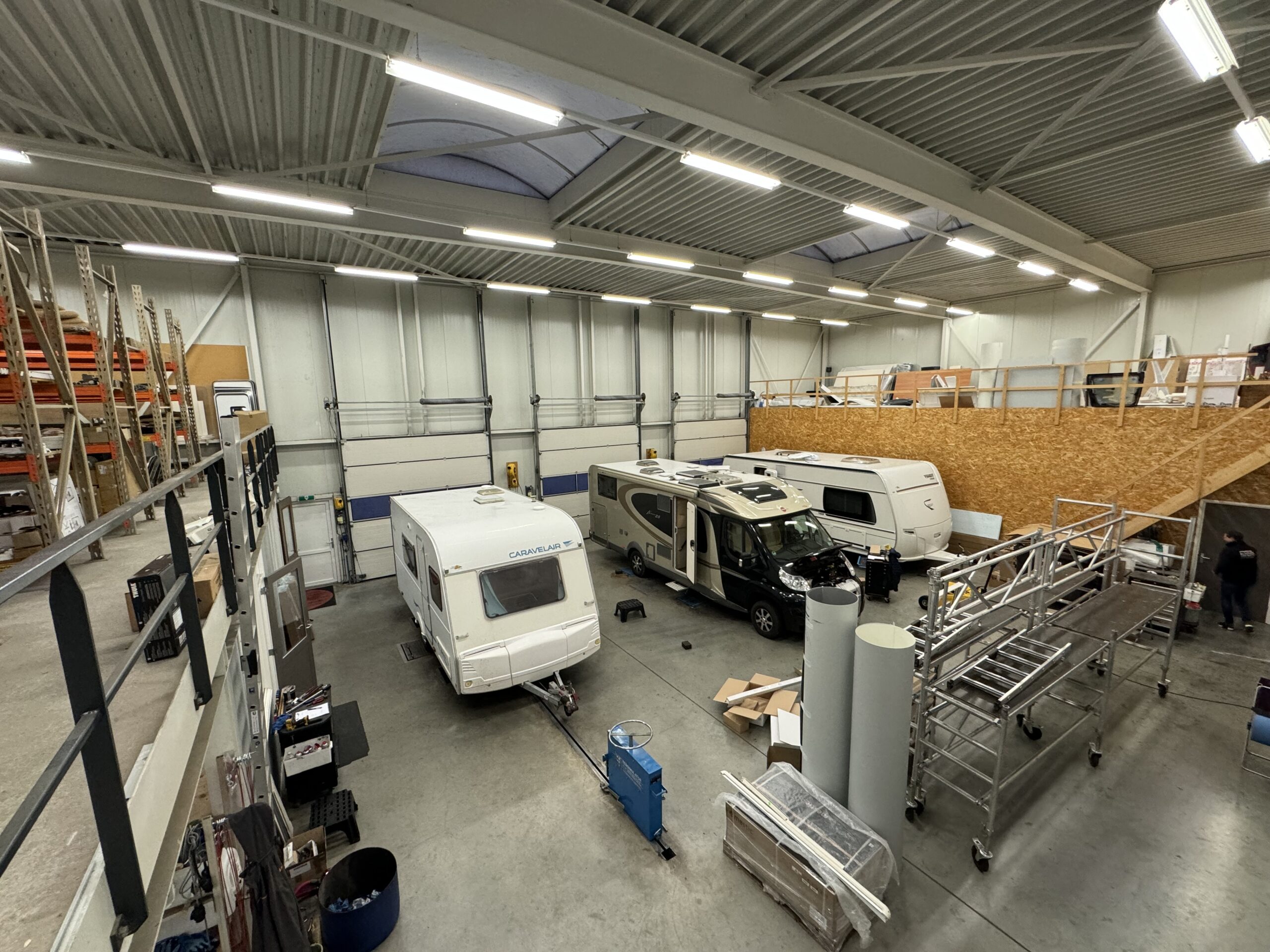 Noord Caravans werkplaats