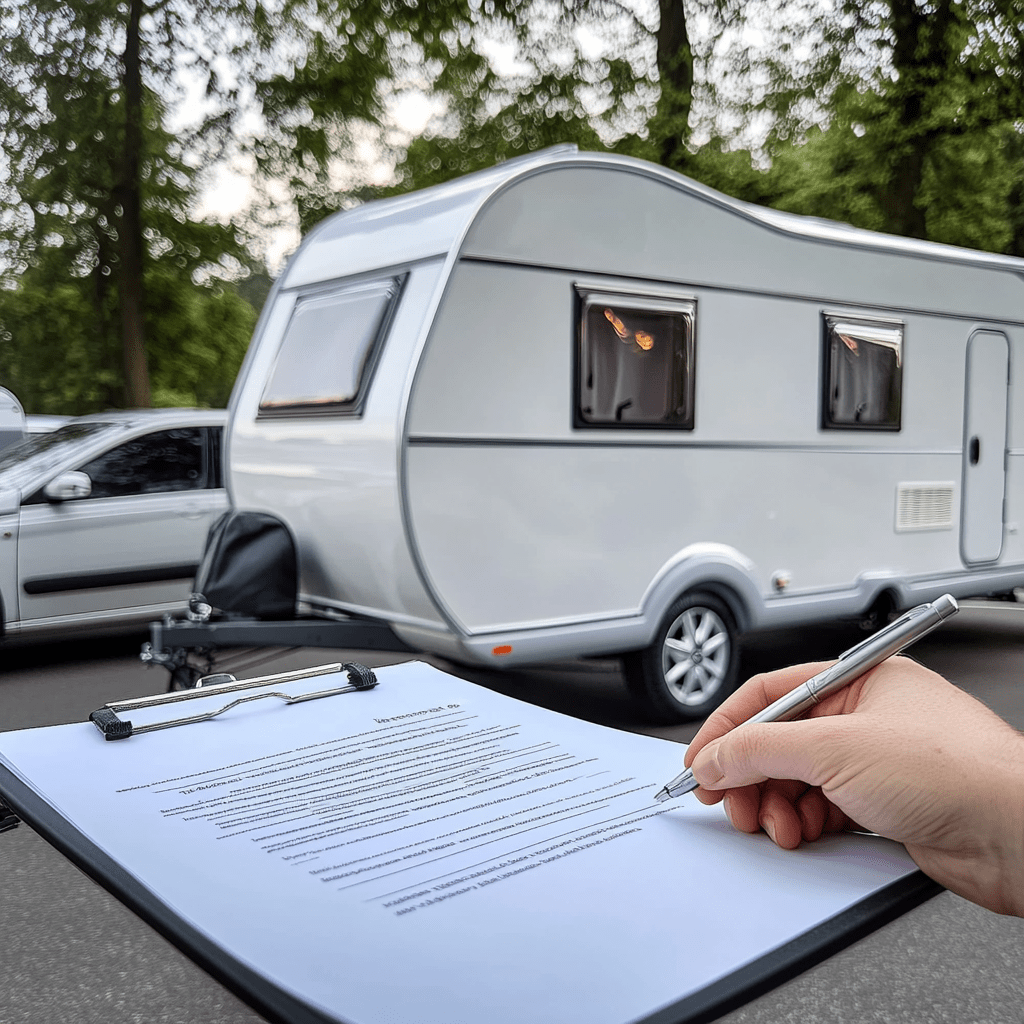 caravan overschrijven