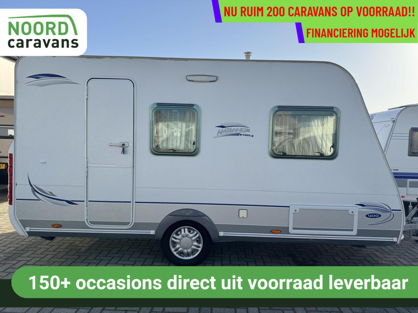 CARAVELAIR AMBIANCE STYLE 400 DWARSBED