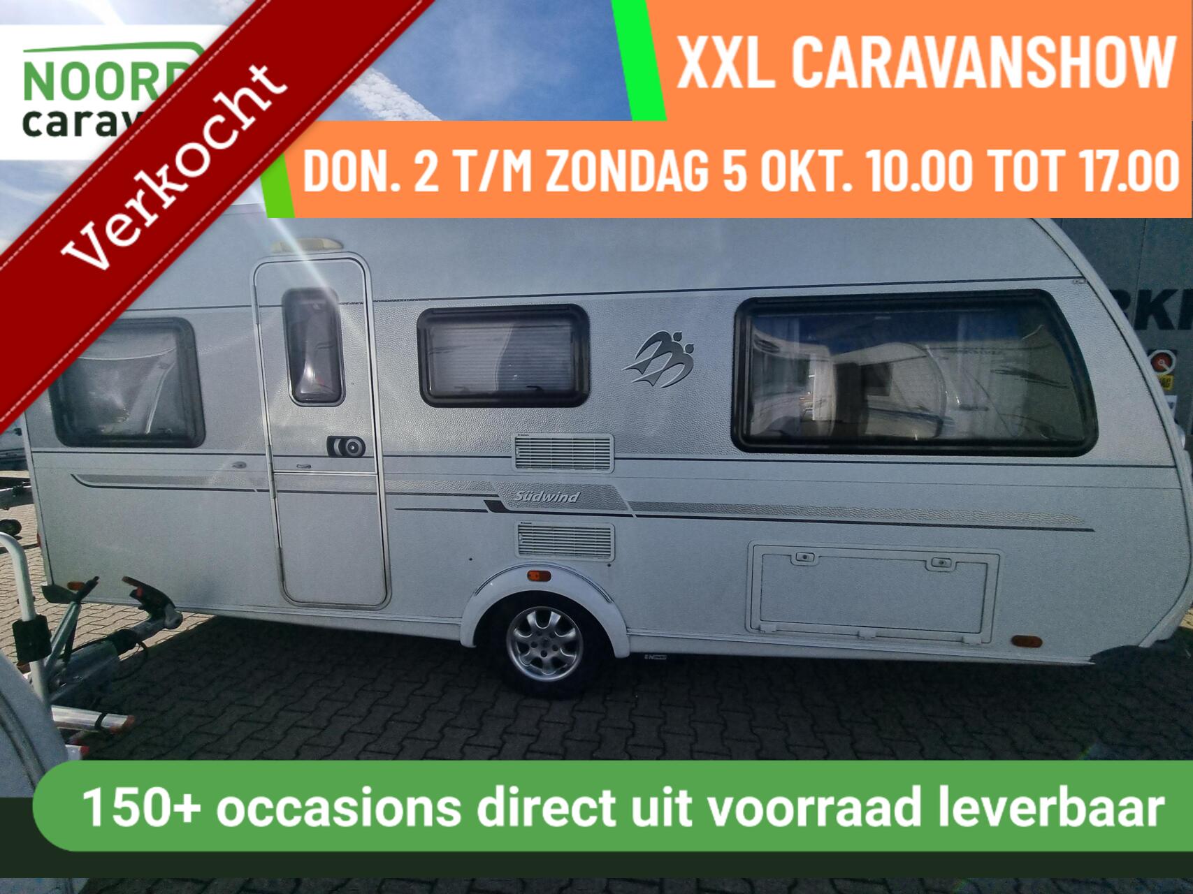 KNAUS SUDWIND 500 EU ENKELE BEDDEN 