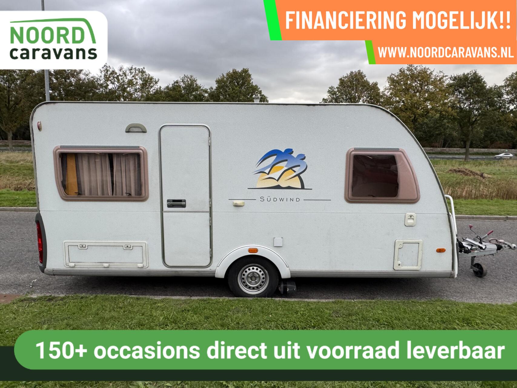 knaus caravan met douche