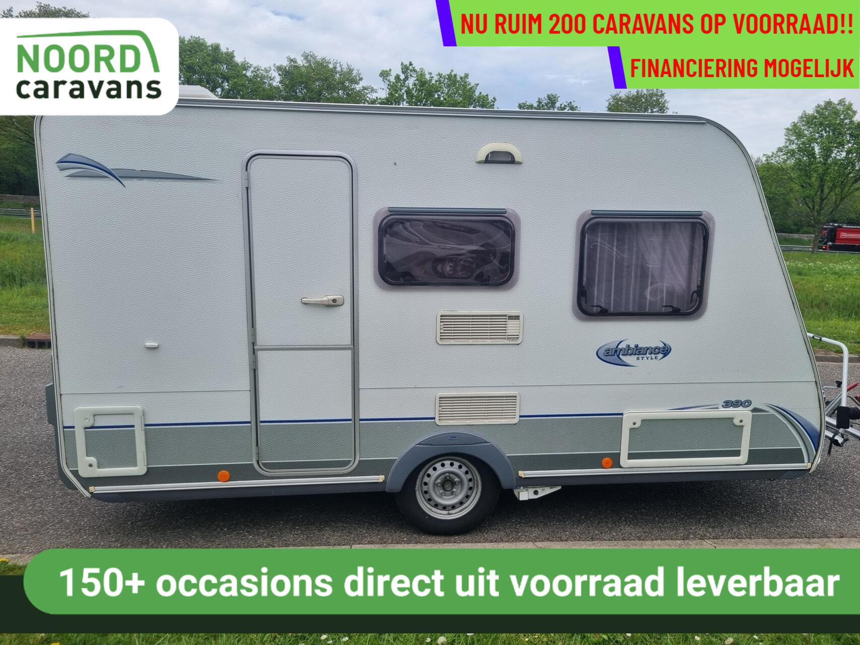 CARAVELAIR AMBIANCE STYLE 390 VOORTENT
