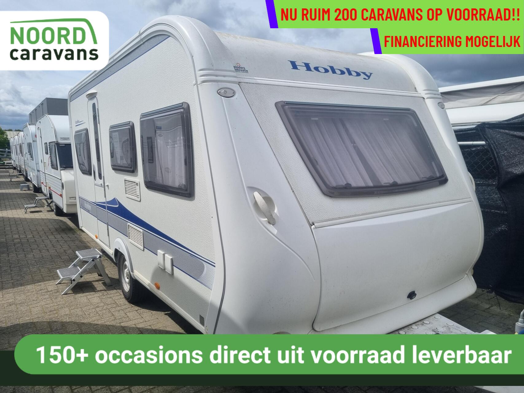 Hobby 455 UF excellent VOORTENT 