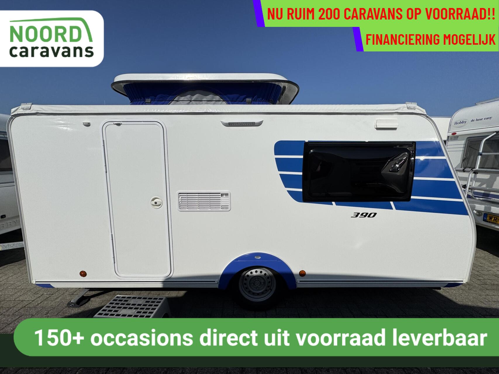 Trigano SILVER 390 Dwarsbed