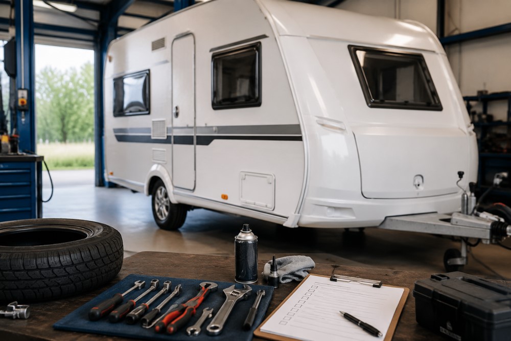 caravan onderhoud