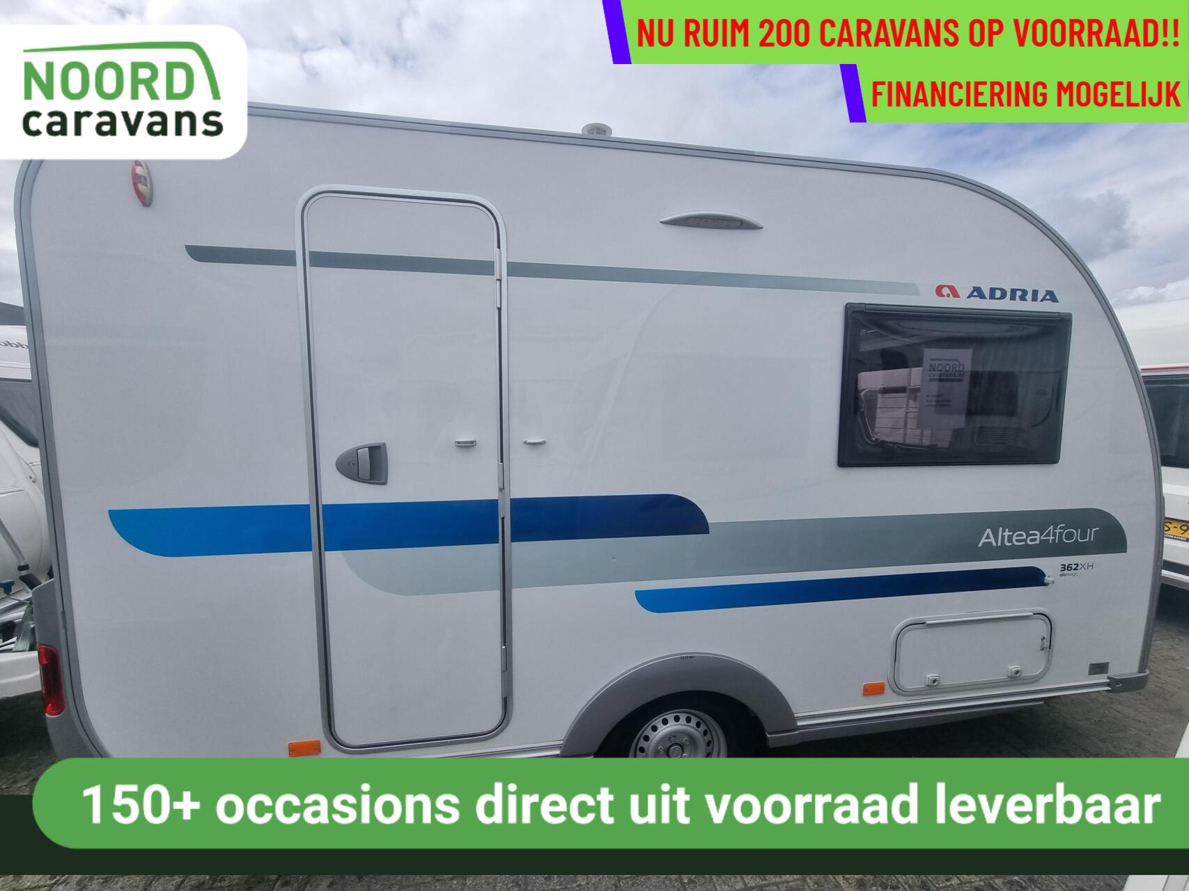 Adria ALTEA 4FOUR 362XH ENKELE BEDDEN 