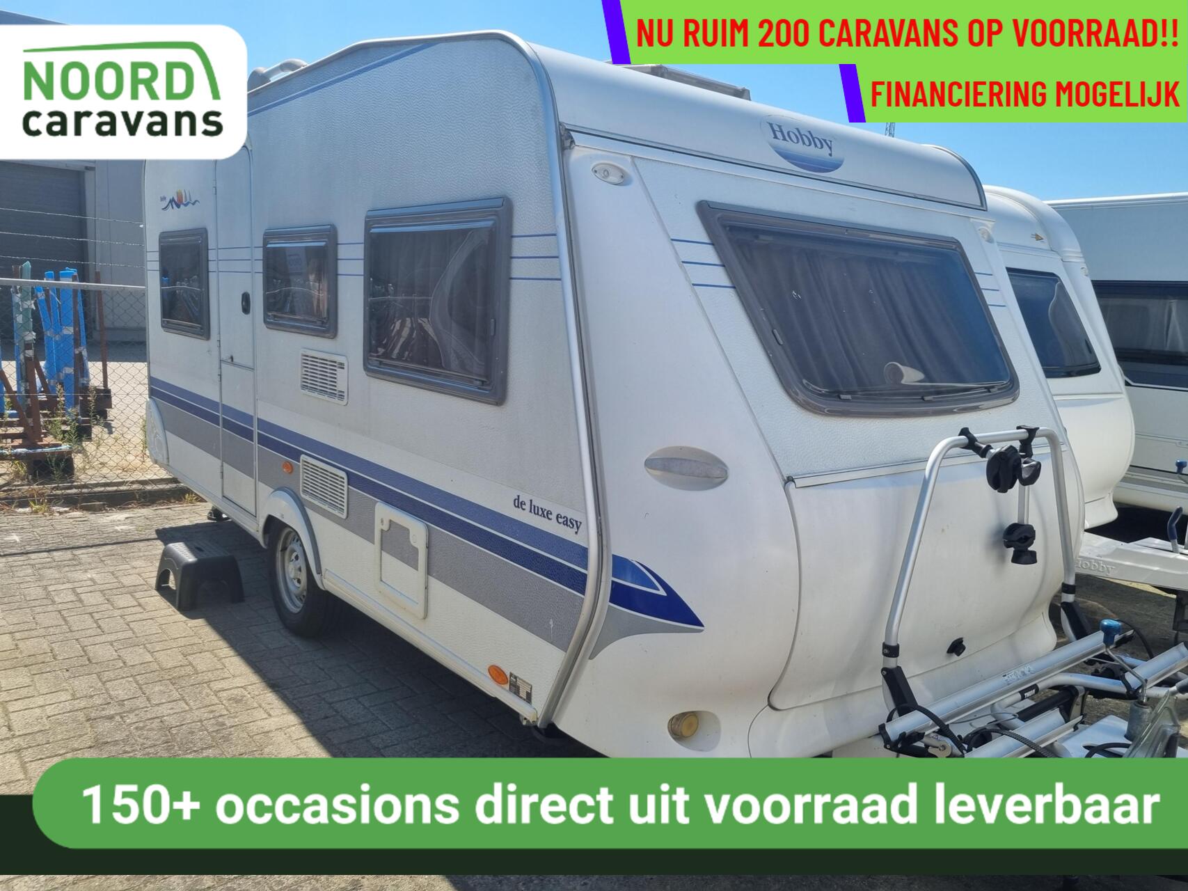 Hobby de luxe easy 450 VOORTENT 